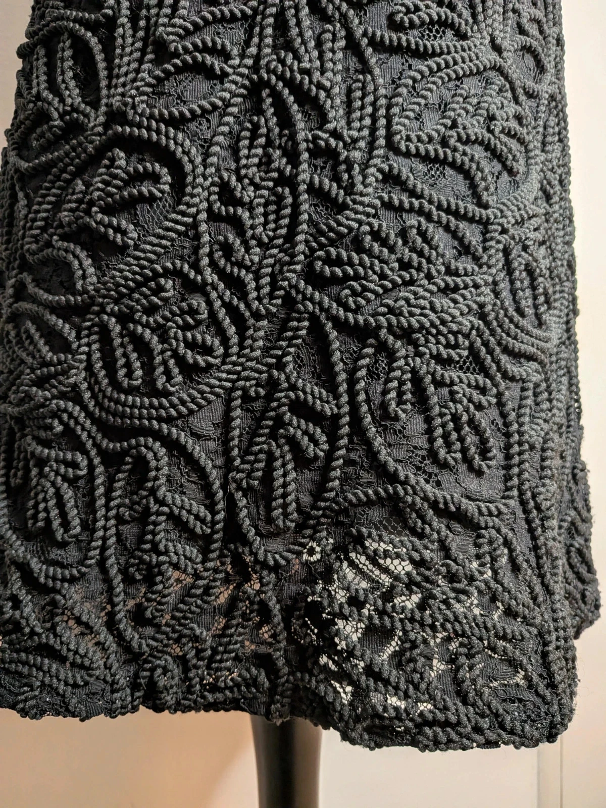 Robe motif cordelettes – photo 5